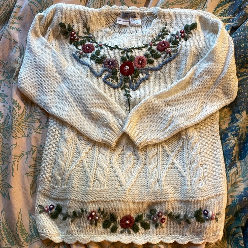 Vintage Granny Sweater